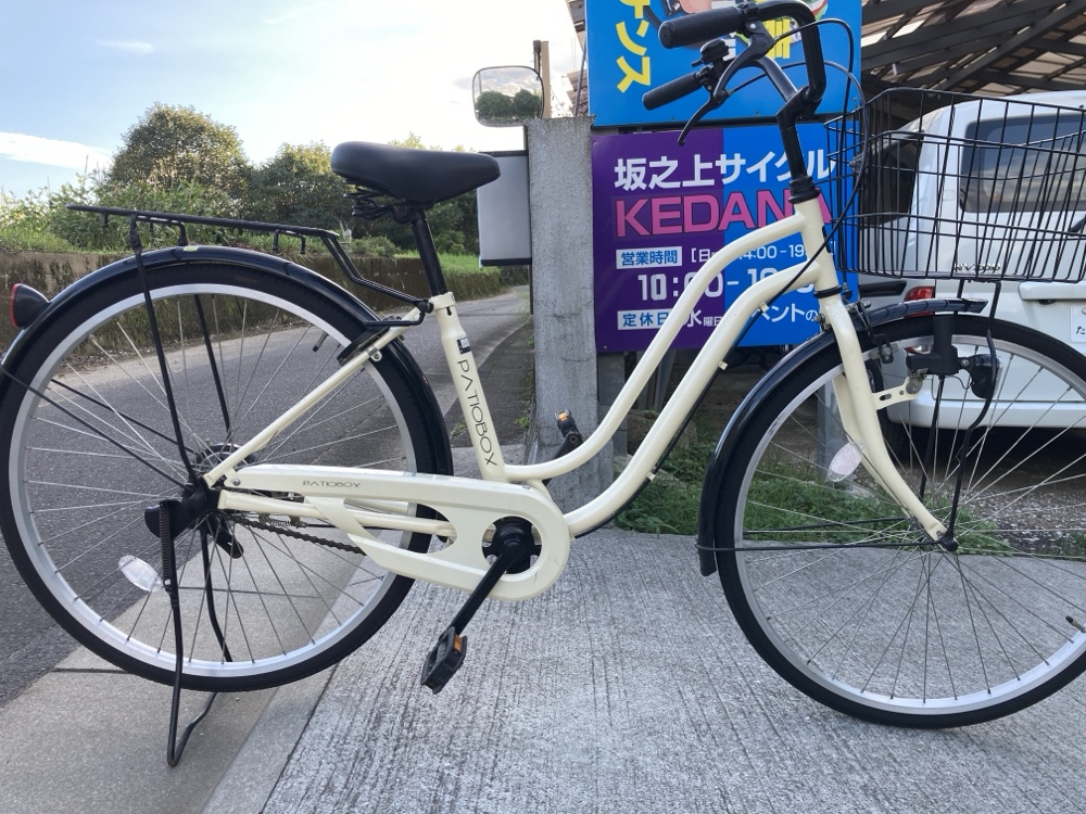 販売済み・終了】26インチ整備済み中古シティサイクル （ご購入